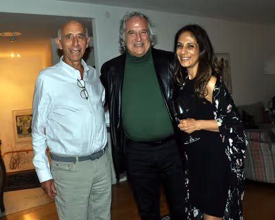 Gerald Nagler, Stewart F. Lane, Lizzie Oved Scheja Photo