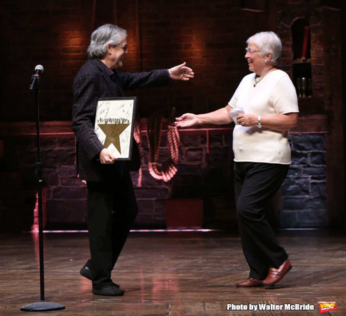 Photo Coverage: #eduHAM Presents Department of Education's Carmen Farina with Retirement Gift  Image