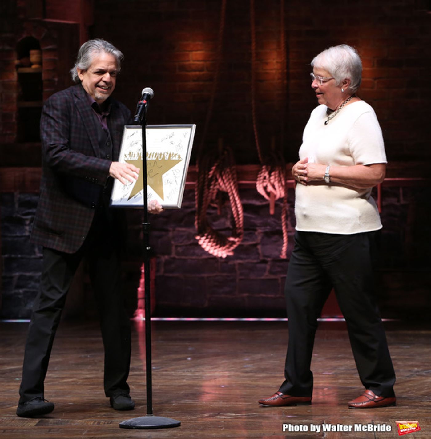 Photo Coverage: #eduHAM Presents Department of Education's Carmen Farina with Retirement Gift  Image