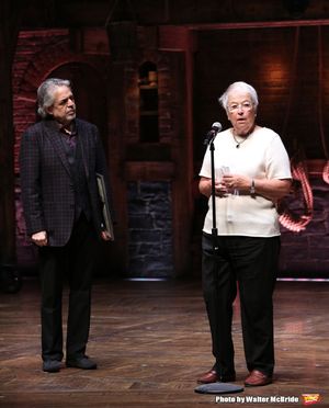 Luis Miranda and Chancellor of NYC Department of Education Carmen Farina Photo