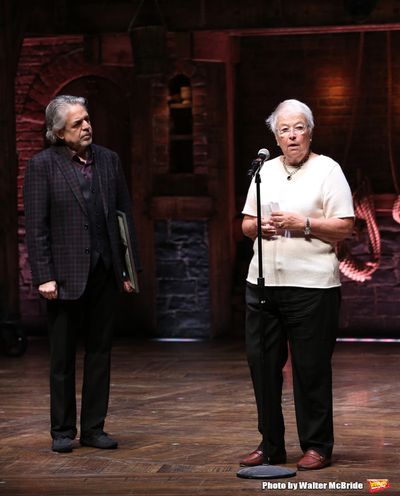 Luis Miranda and Chancellor of NYC Department of Education Carmen Farina Photo