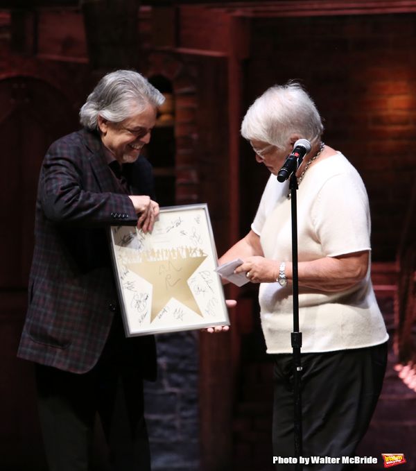 Luis Miranda and Chancellor of NYC Department of Education Carmen Farina Photo