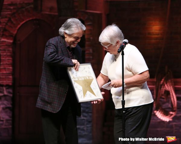 Luis Miranda and Chancellor of NYC Department of Education Carmen Farina Photo