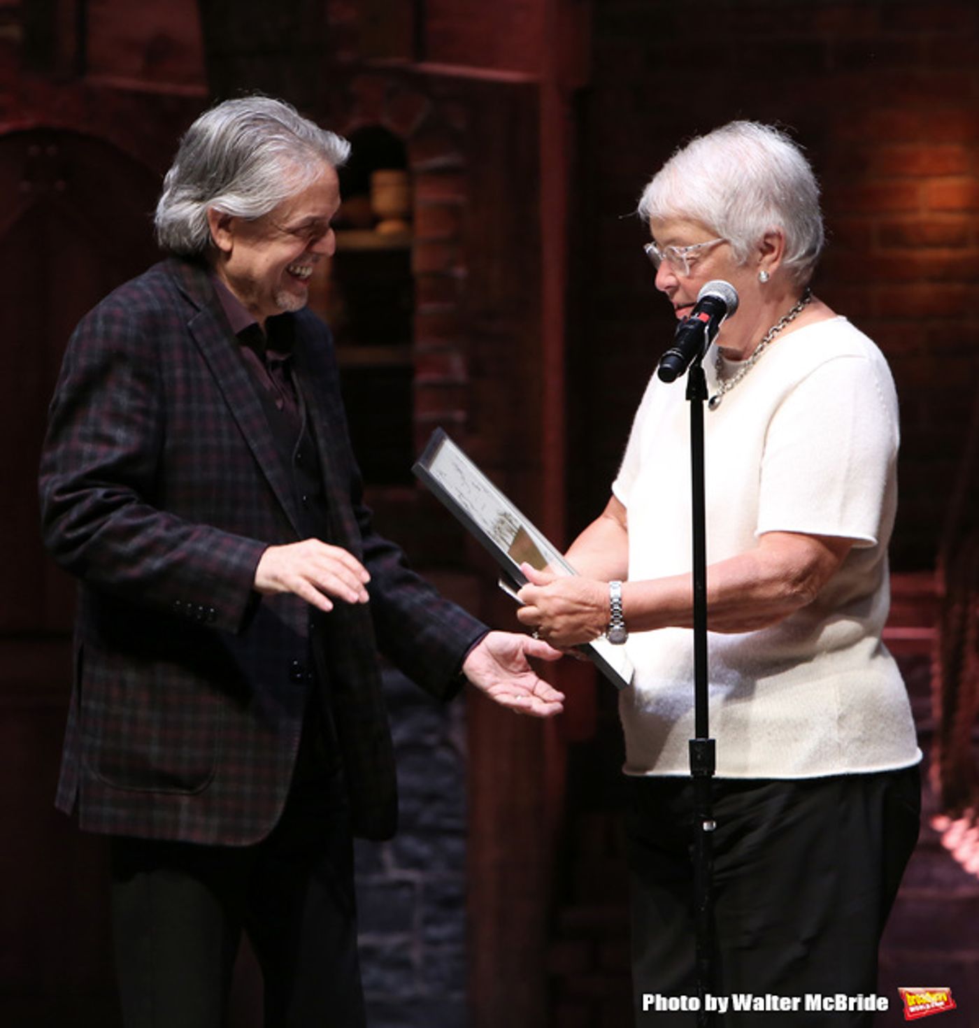Photo Coverage: #eduHAM Presents Department of Education's Carmen Farina with Retirement Gift  Image