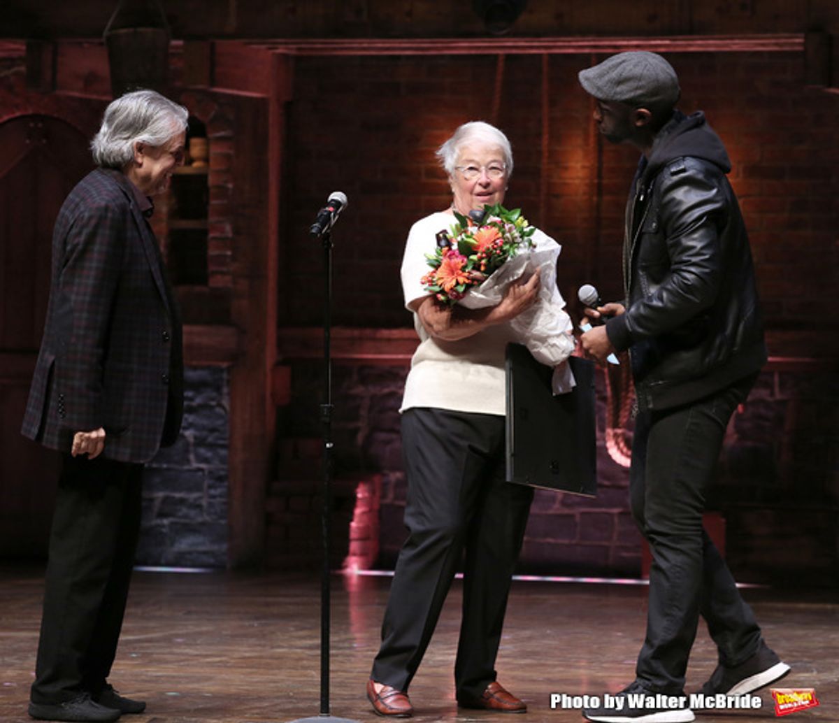 Luis Miranda and Donald Webber and Carmen Farina  at 