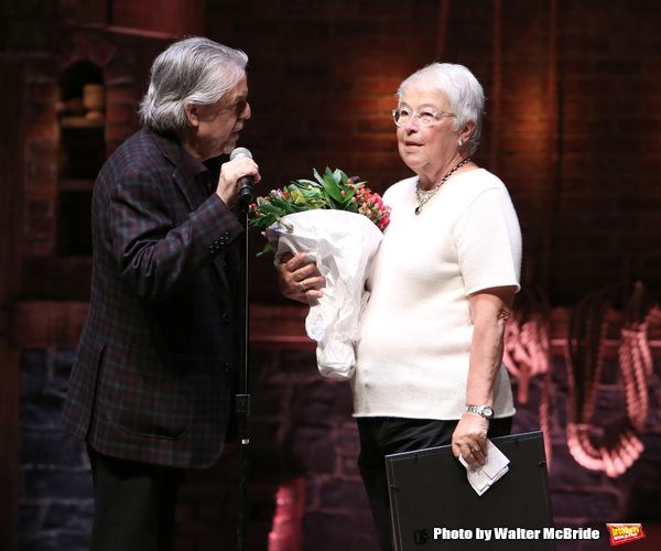 Luis Miranda and Chancellor of NYC Department of Education Carmen Farina Photo