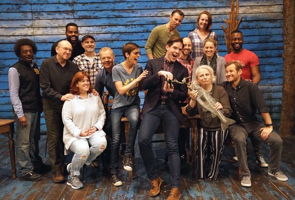 Jenn Colella, Frank DiLella, Chad Kimball Photo