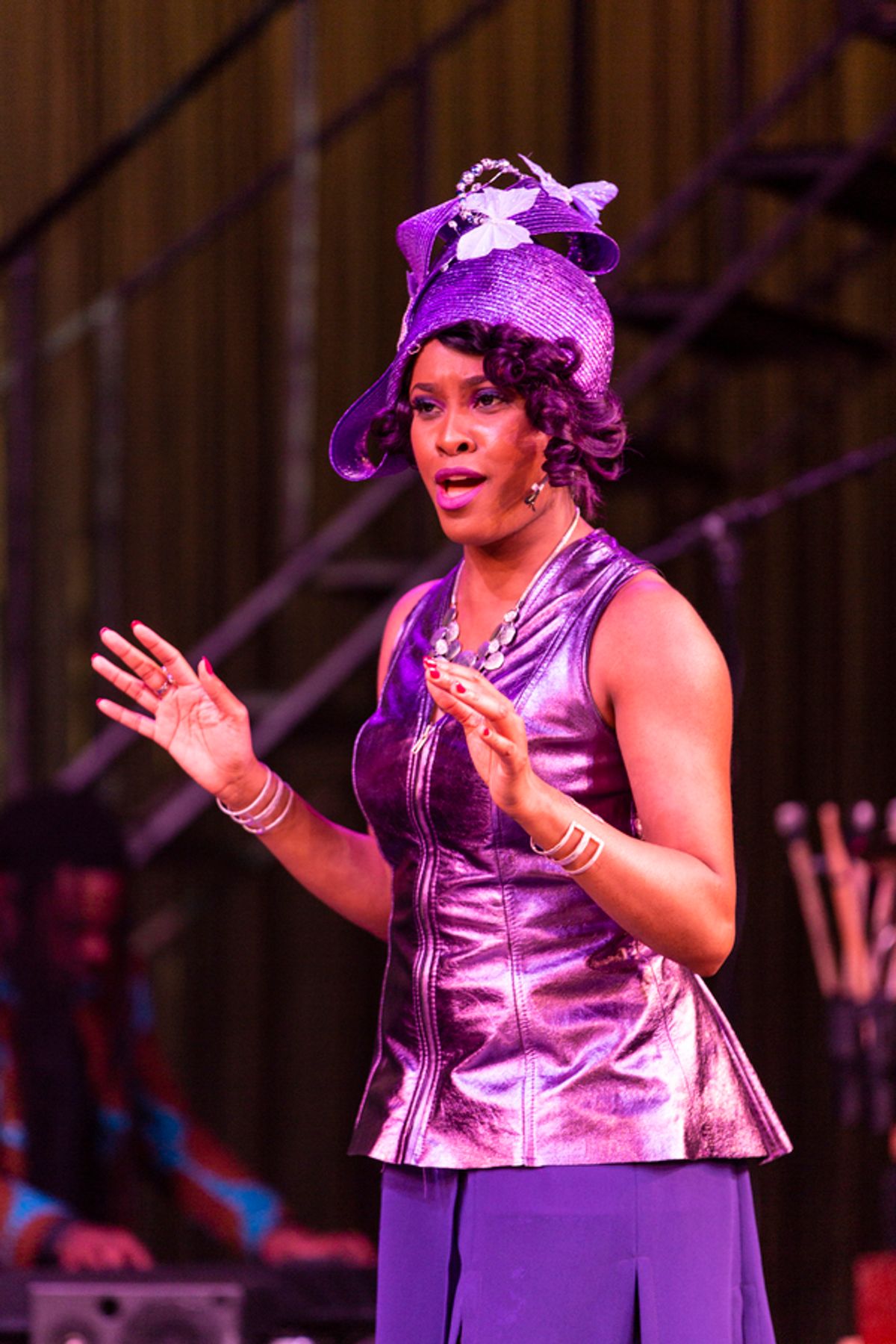 Latice Tenae Crawford at Long Wharf Theatre Presents Regina King's CROWNS