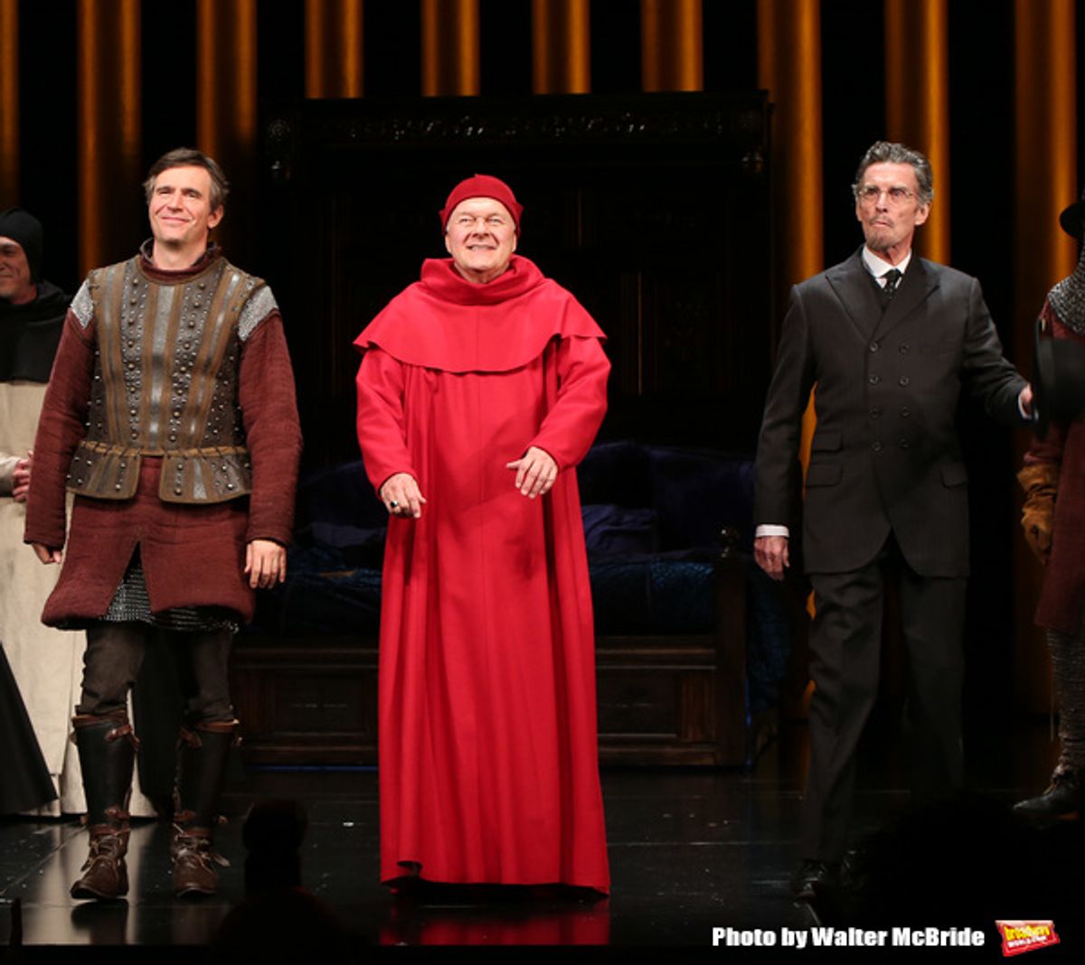 Jack Davenport, Walter Bobbie and John Glover  at 