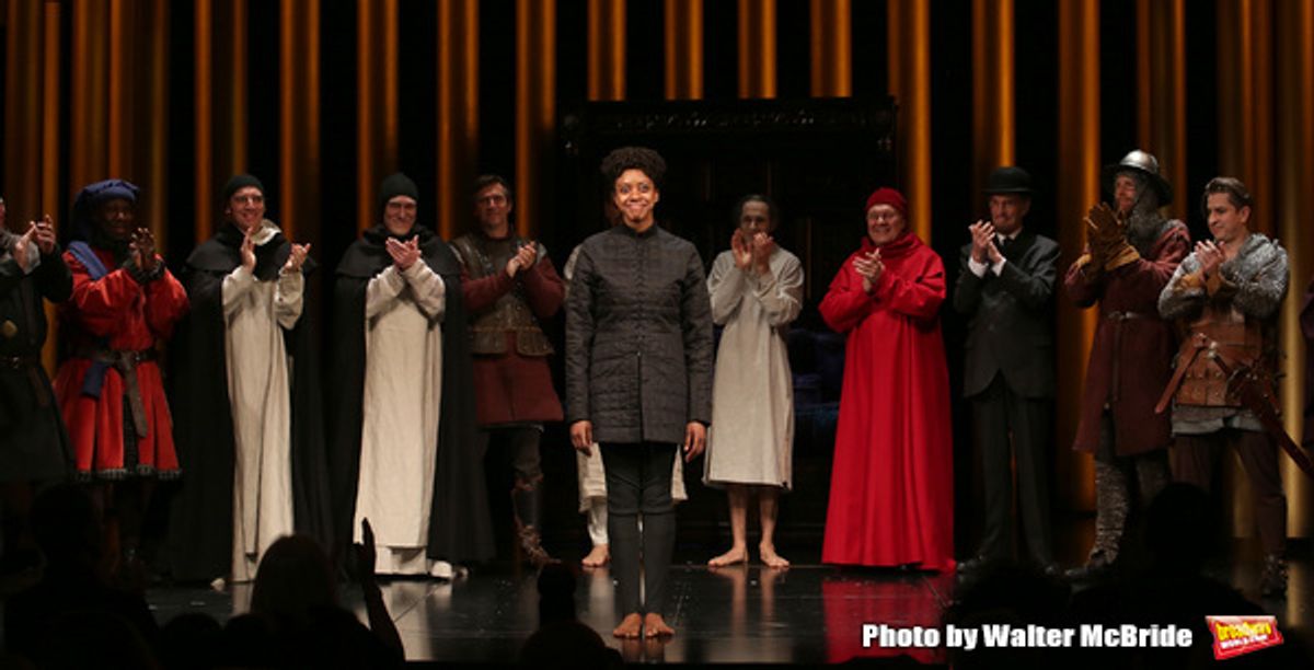 Condola Rashad and cast at 