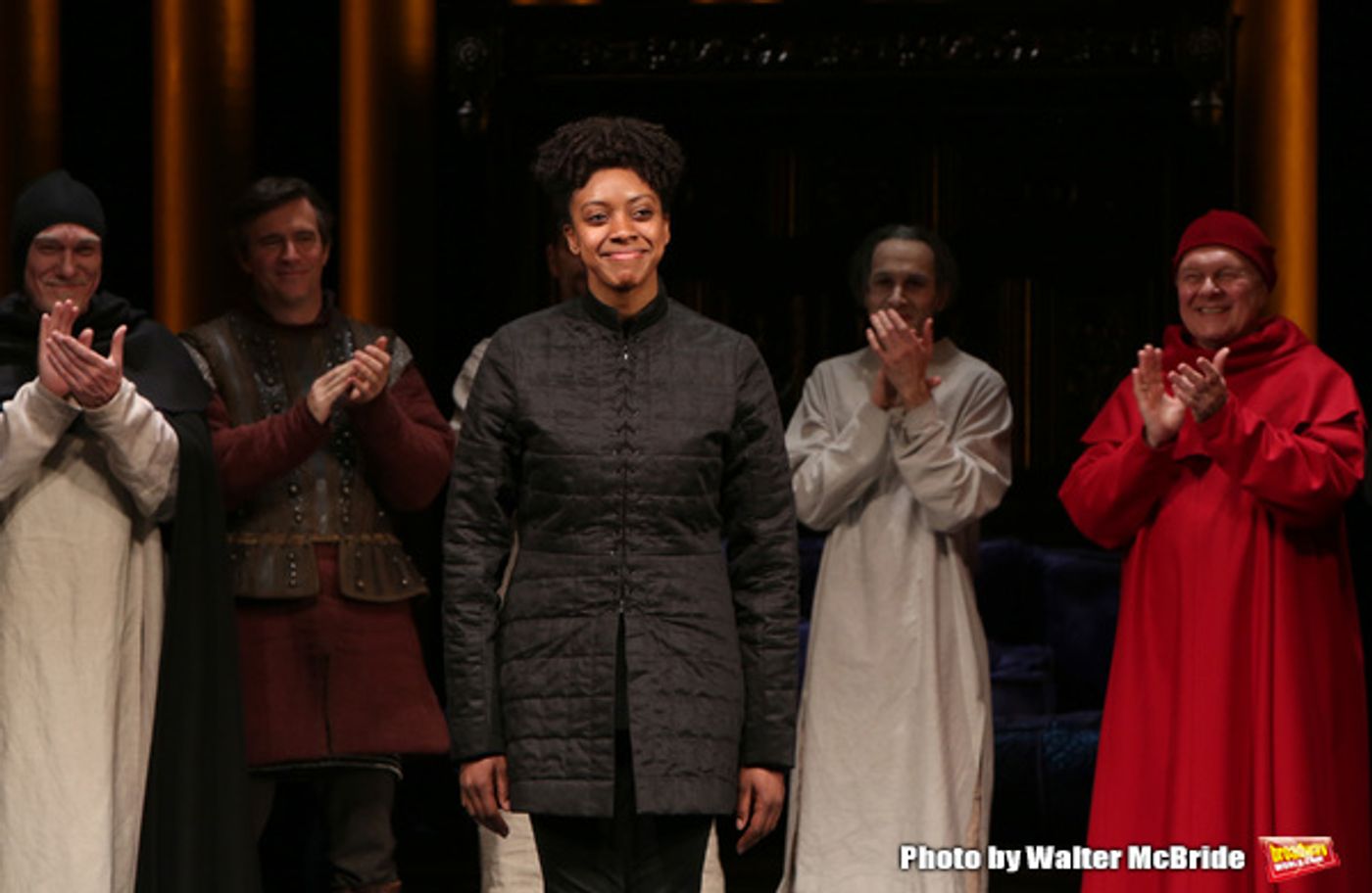 Photo Coverage: The Cast of SAINT JOAN Takes its Opening Night Bows  Image