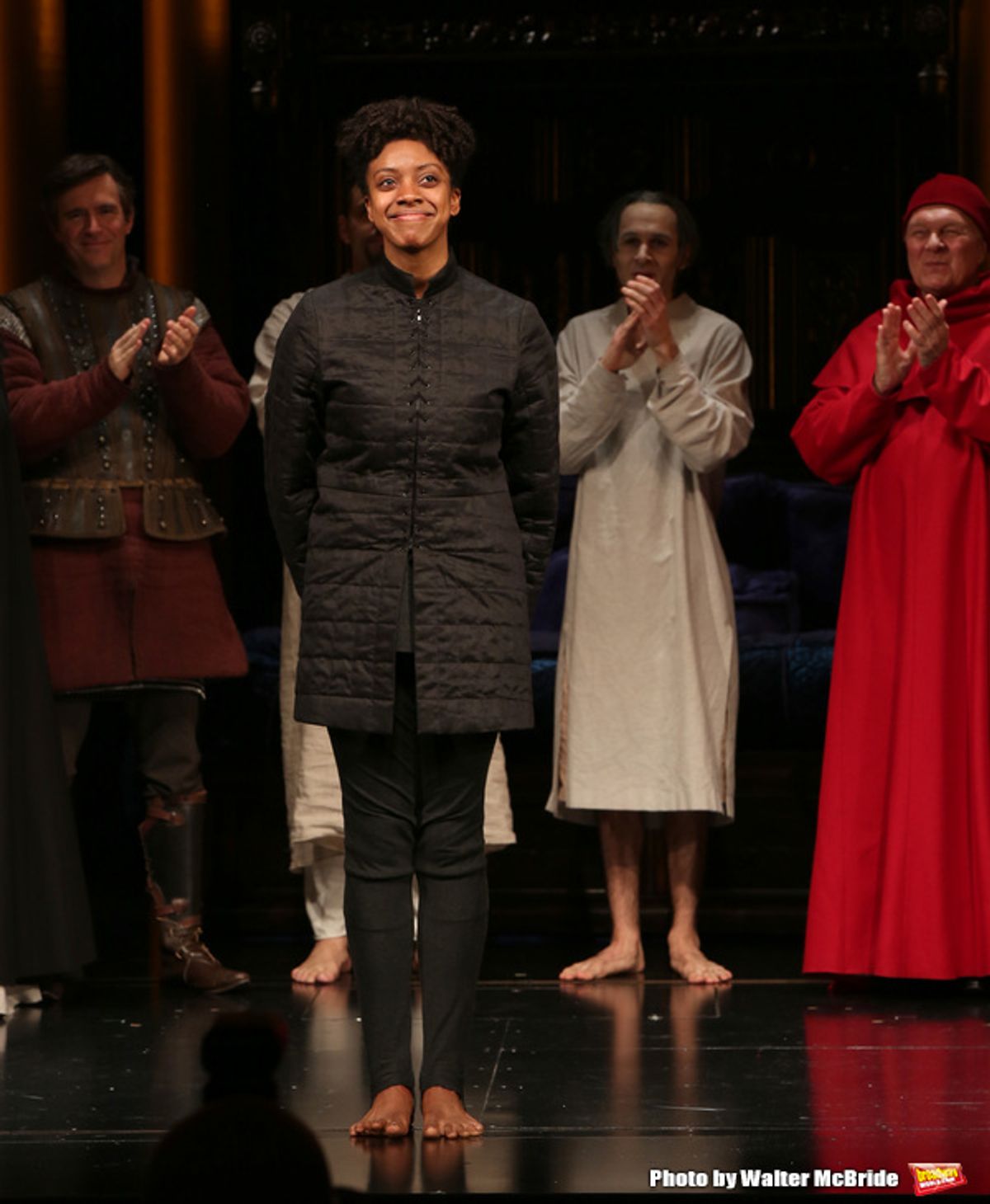 Condola Rashad and cast at 