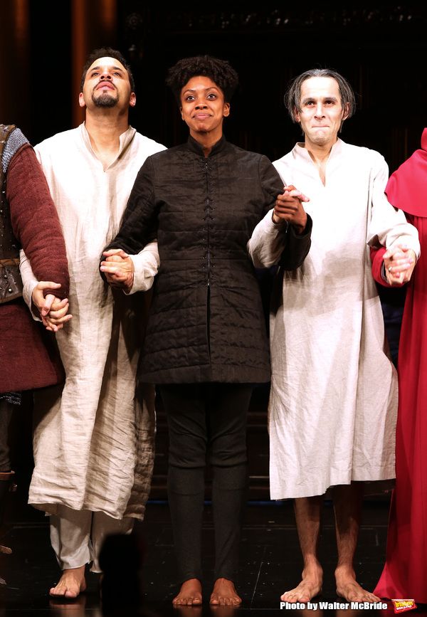 Daniel Sunjata, Condola Rashad and Adam Chanler-Berat  Photo