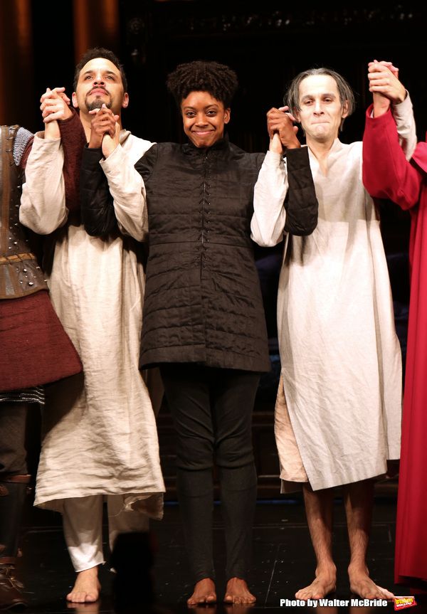 Daniel Sunjata, Condola Rashad and Adam Chanler-Berat  Photo