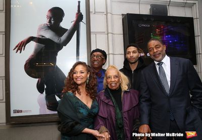 Debbie Allen, Vivian Ayers, Norman Nixon Jr. and Norm Nixon  Photo