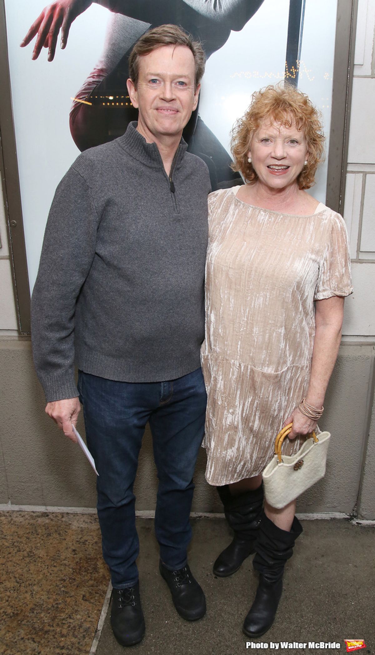 Dylan Baker and Becky ann Baker at 