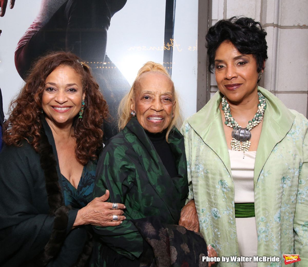 Debbie Allen, Vivian Ayers and Phylicia Rashad  at 