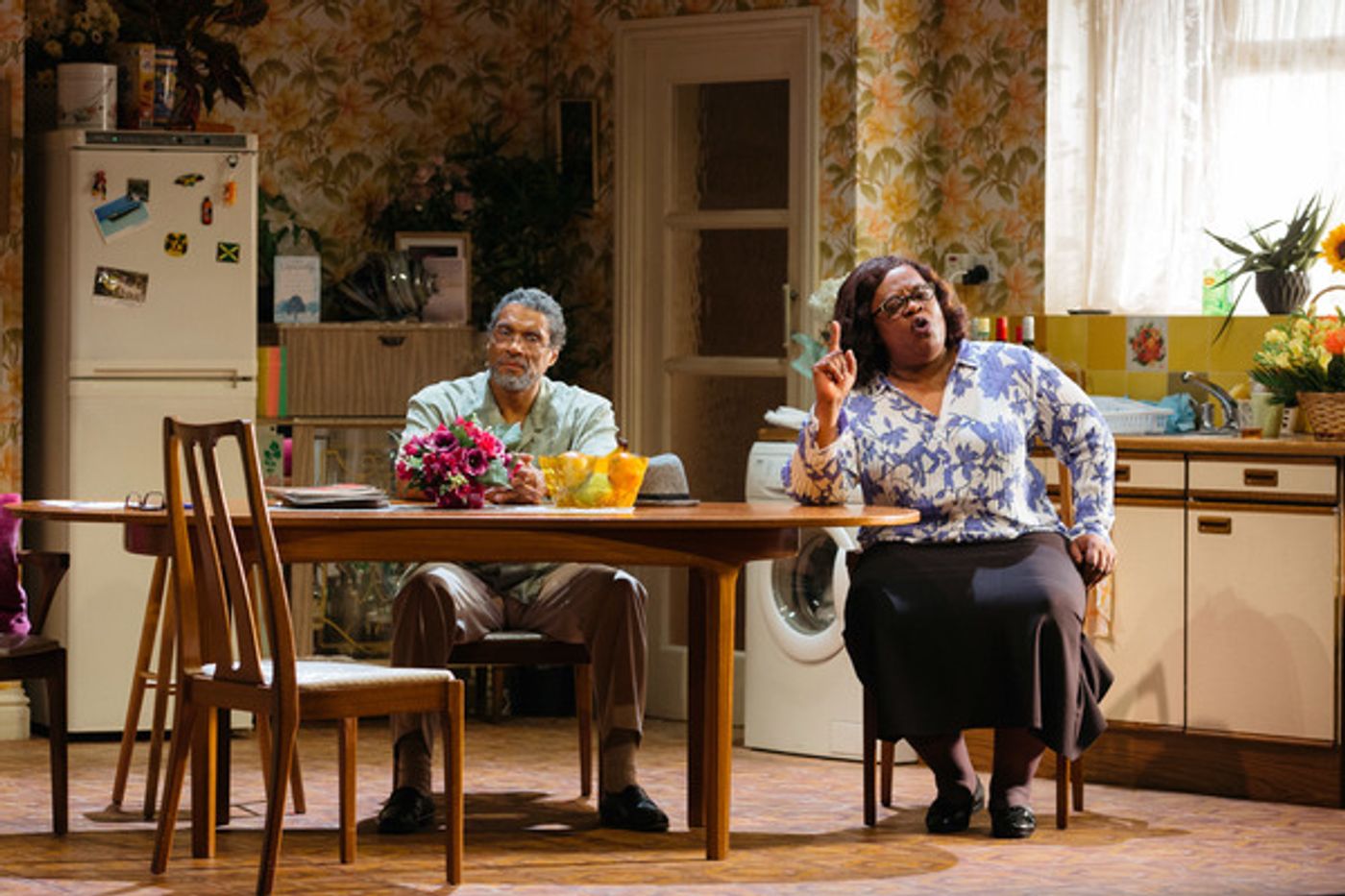 Photo Flash: First Look at NINE NIGHT at the National Theatre  Image