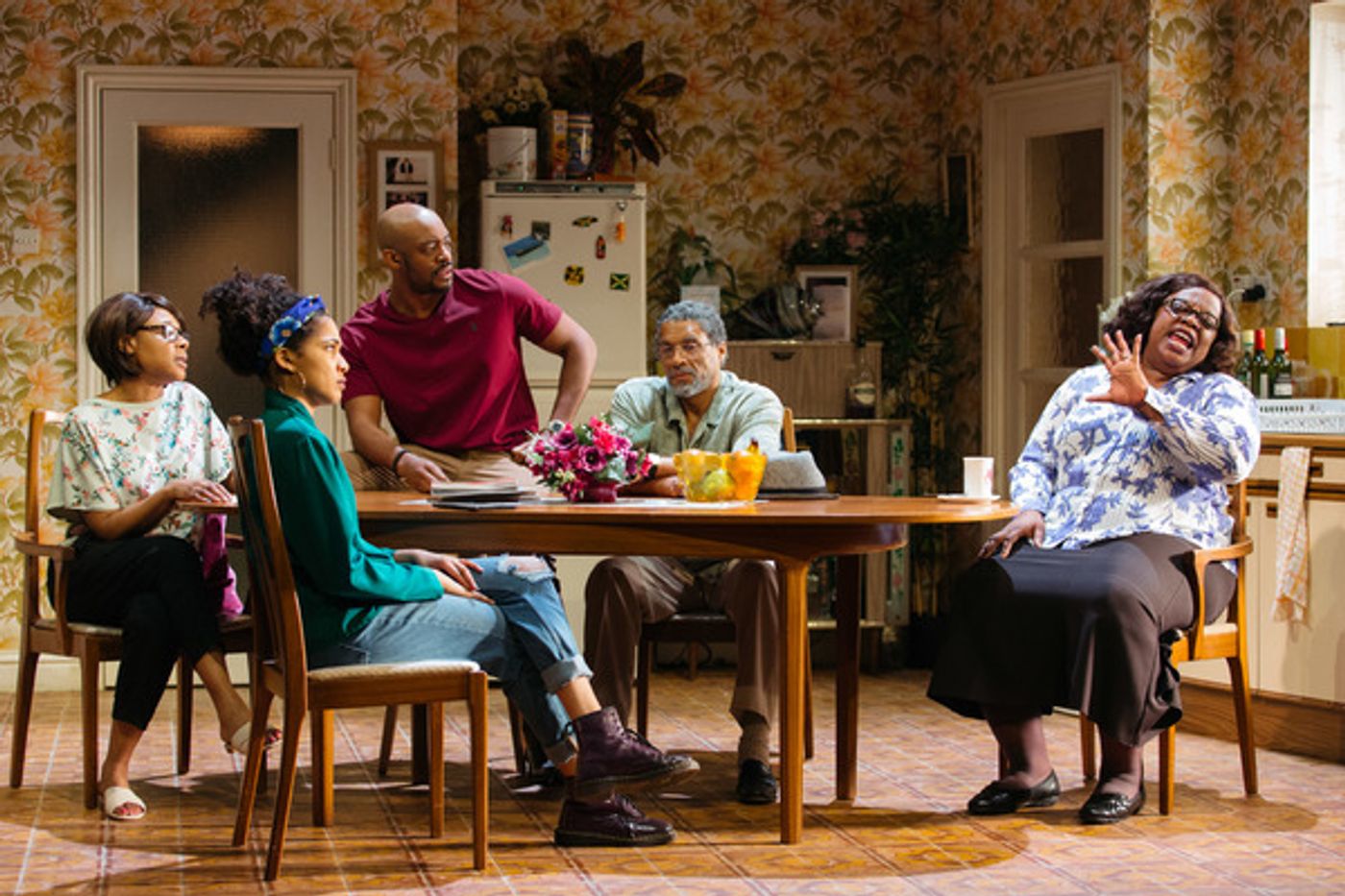 Photo Flash: First Look at NINE NIGHT at the National Theatre  Image