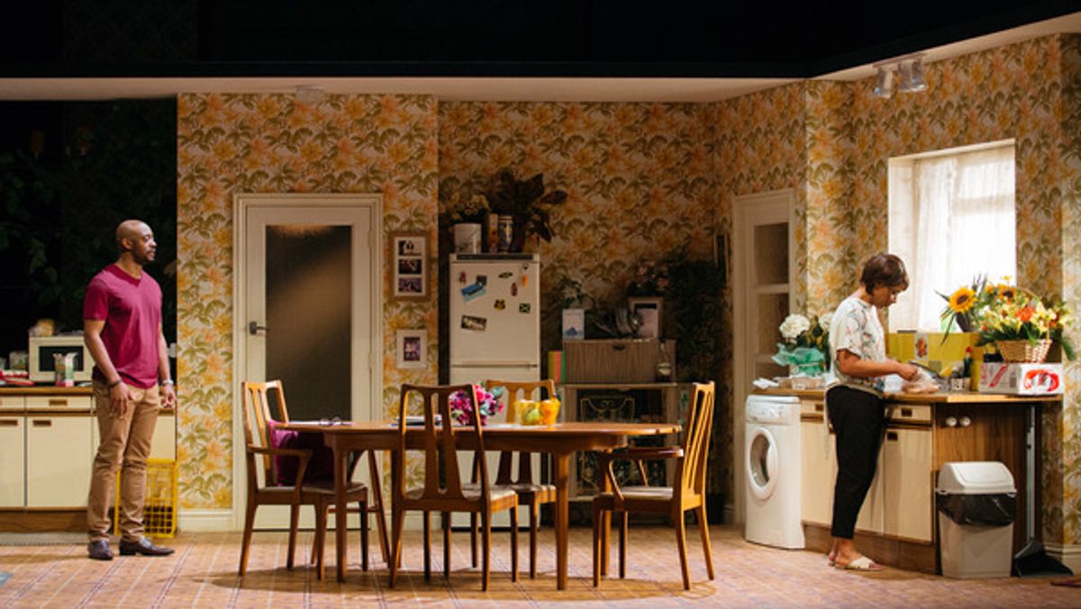 Oliver Alvin-Wilson and Fran Cashman at 