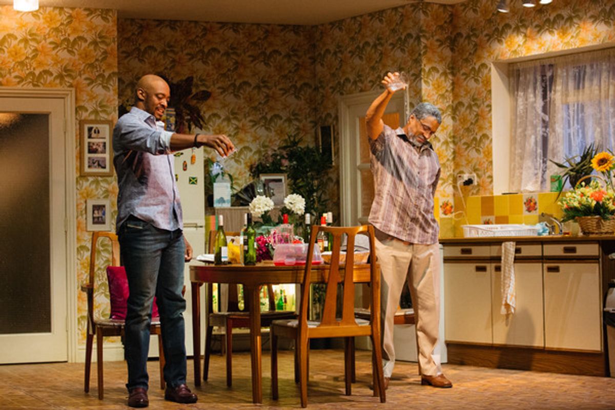 Oliver Alvin-Wilson and Ricky Fearon at 