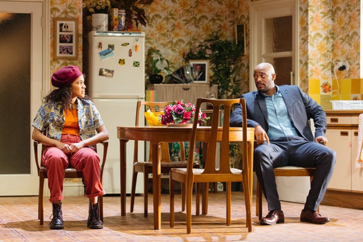 Rebekah Murrell and Oliver Alvin-Wilson at 