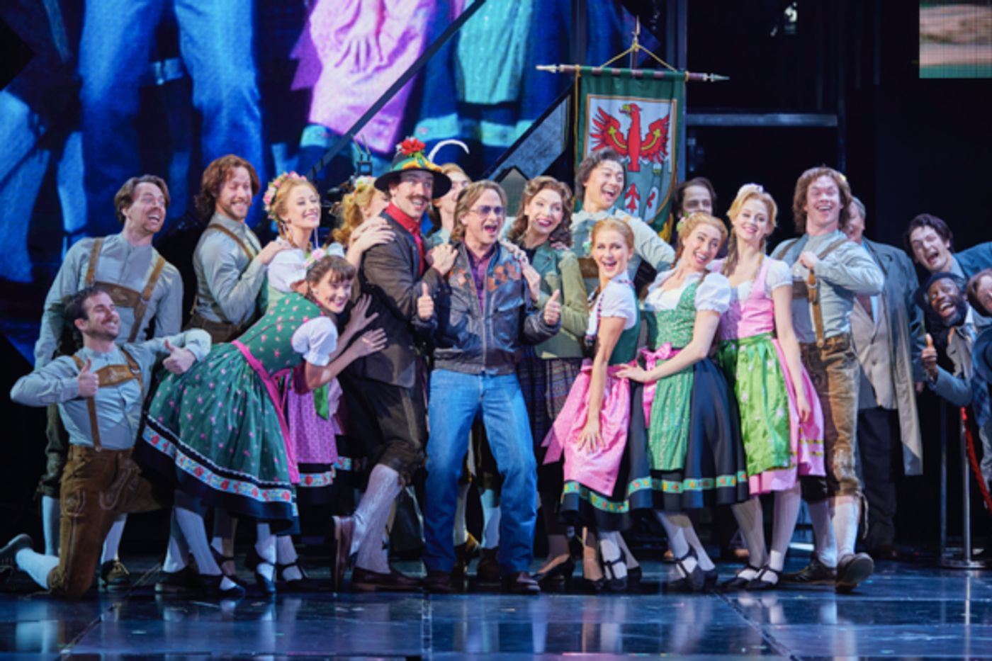 Photo Flash:  First Look at Michael Ball and Alexandra Burke in CHESS at the London Coliseum  Image