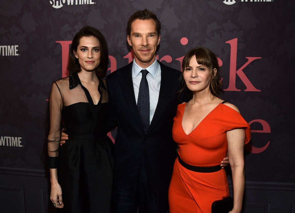 Allison Williams, Benedict Cumberbatch and Jennifer Jason Leigh at 