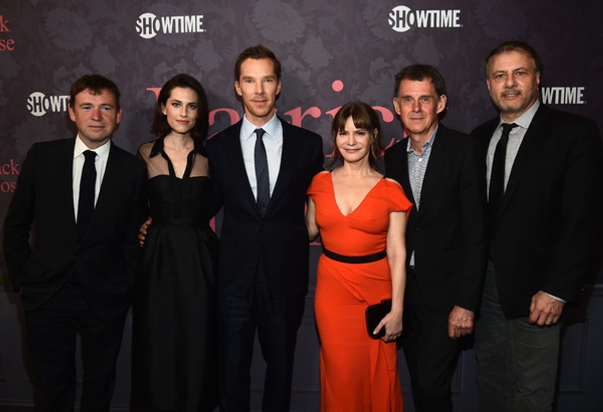 David Nichols, Allison Williams, Benedict Cumberbatch, Jennifer Jason Leigh, Michael Jackson and Gary Levine  at 