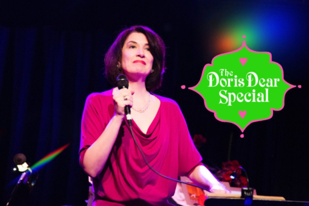 Meg Flather sings A Song of Roses at The Doris Dear Special: Like Mother Like Daughter on April 20th at The Triad Theater at 