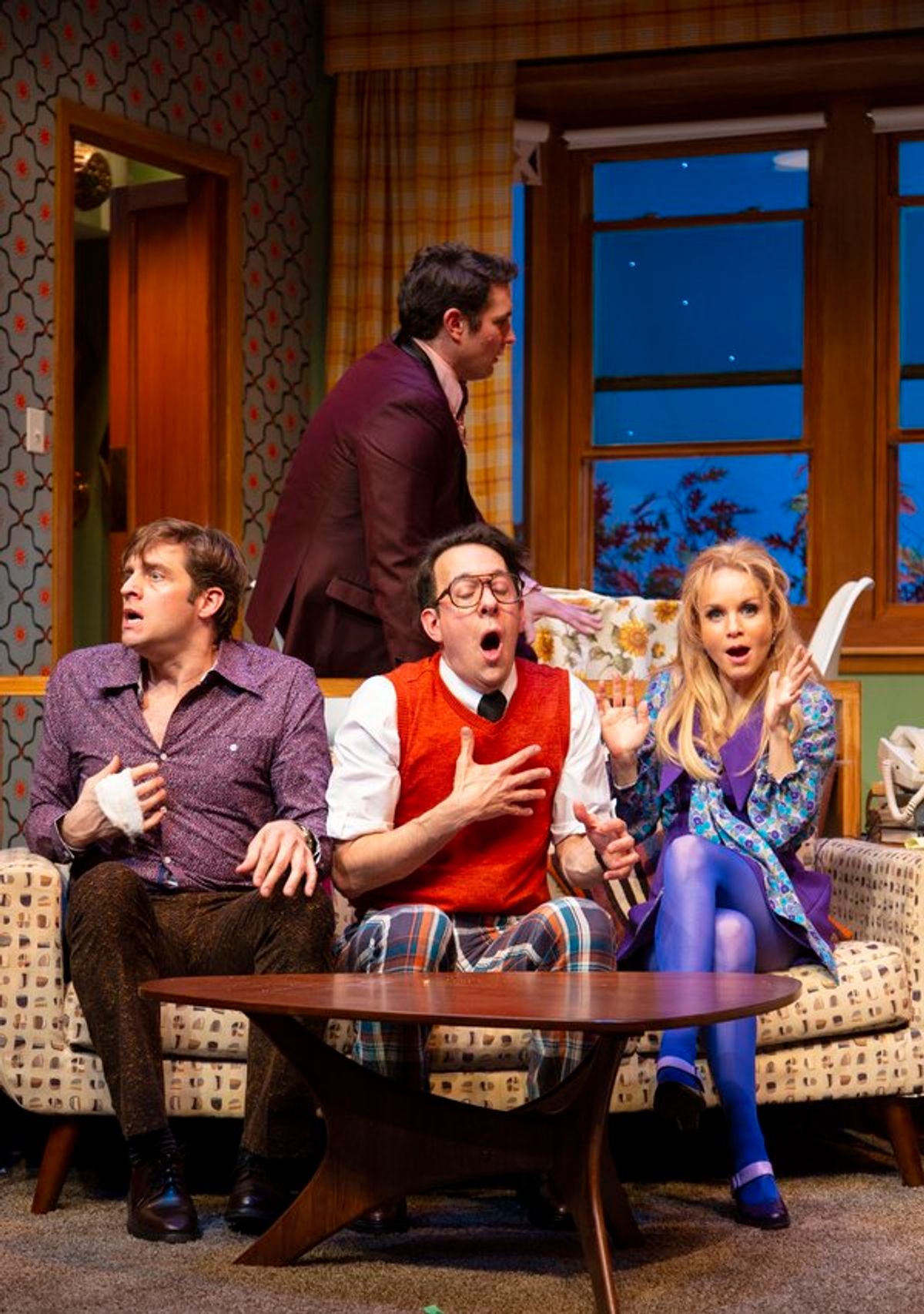 Colin Hanlon, Jonathan Kite, Kate Reinders and Zach Shaffer at 