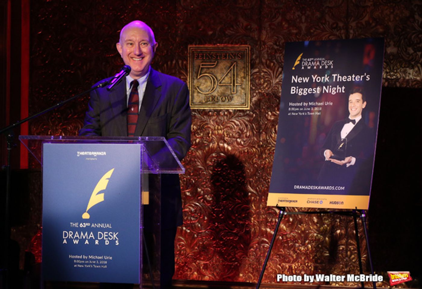 Photo Coverage: Jane Krakowski & Tituss Burgess Announce the 2018 Drama Desk Awards Nominees!  Image