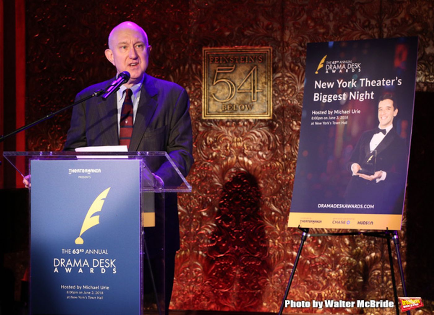 Photo Coverage: Jane Krakowski & Tituss Burgess Announce the 2018 Drama Desk Awards Nominees!  Image