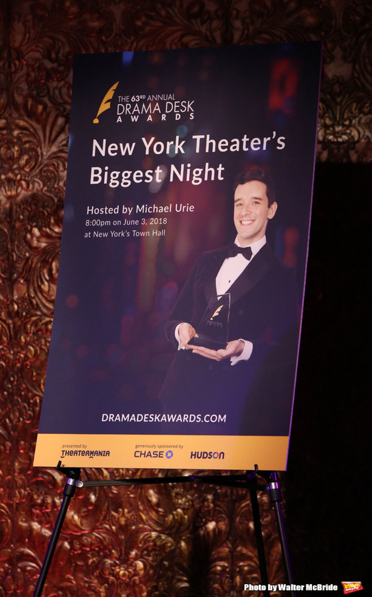 2018 Drama Desk Awards
hosted by Michael Urie at 