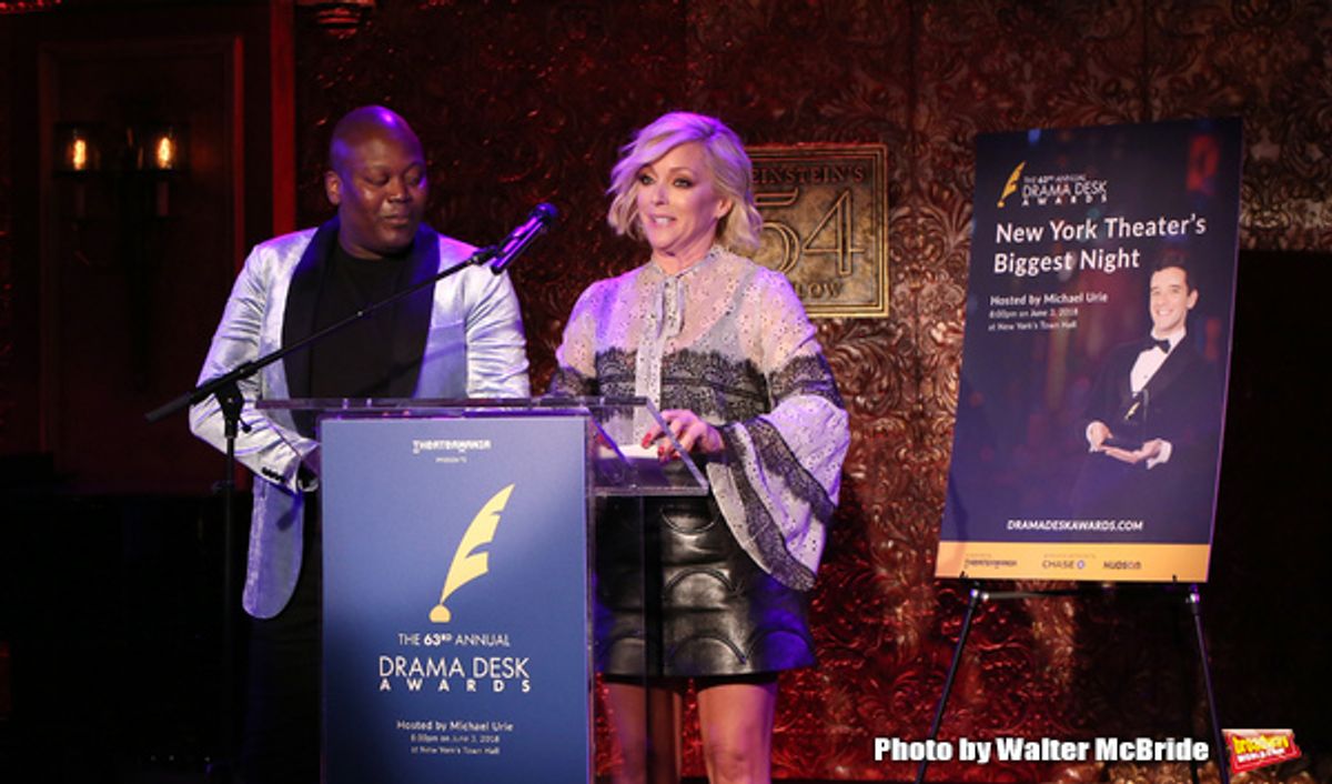 Tituss Burgess and Jane Krakowski at 