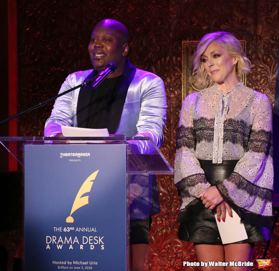 Photo Coverage: Jane Krakowski & Tituss Burgess Announce the 2018 Drama Desk Awards Nominees!  Image