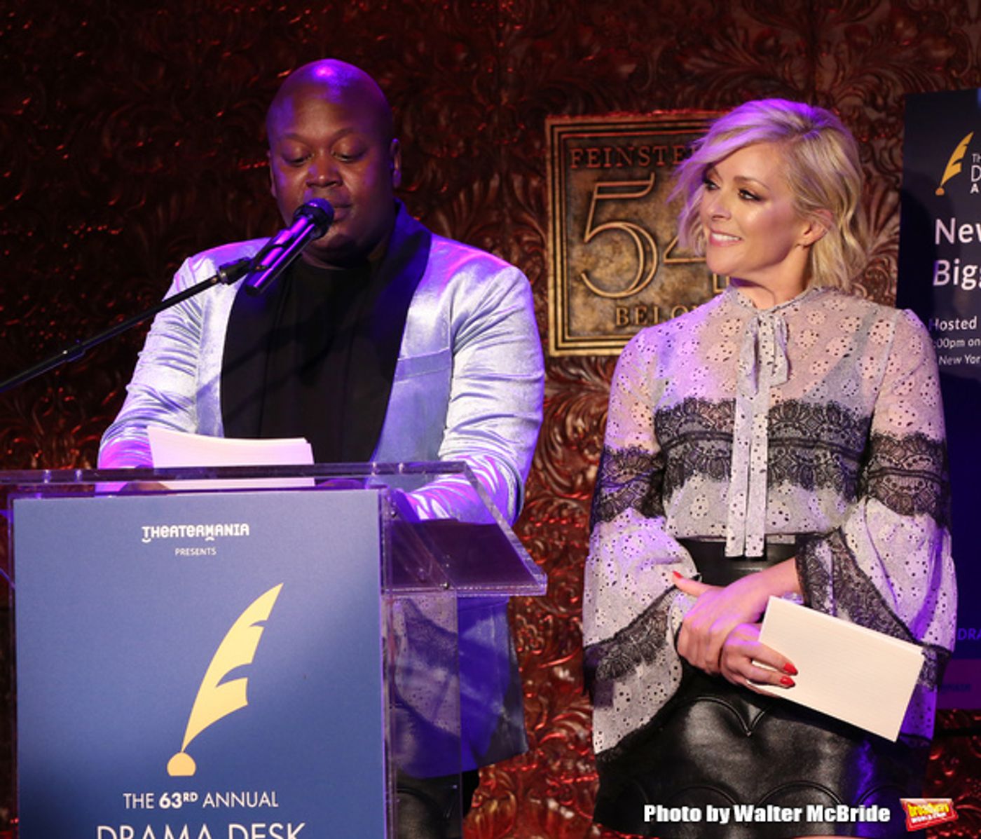 Photo Coverage: Jane Krakowski & Tituss Burgess Announce the 2018 Drama Desk Awards Nominees!  Image