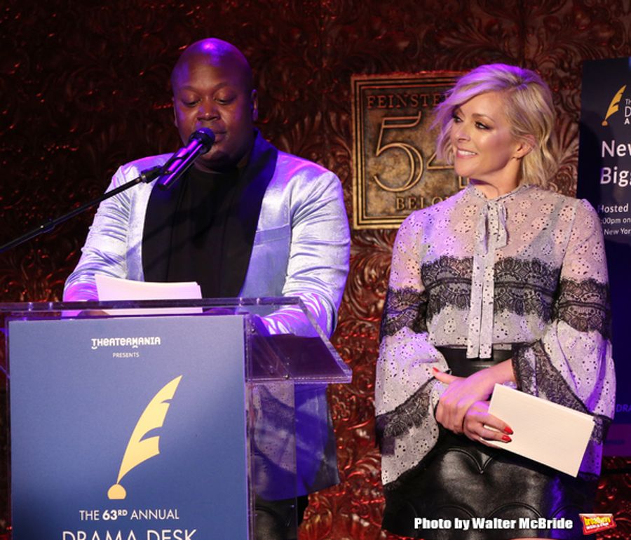 Photo Coverage: Jane Krakowski & Tituss Burgess Announce the 2018 Drama Desk Awards Nominees!  Image