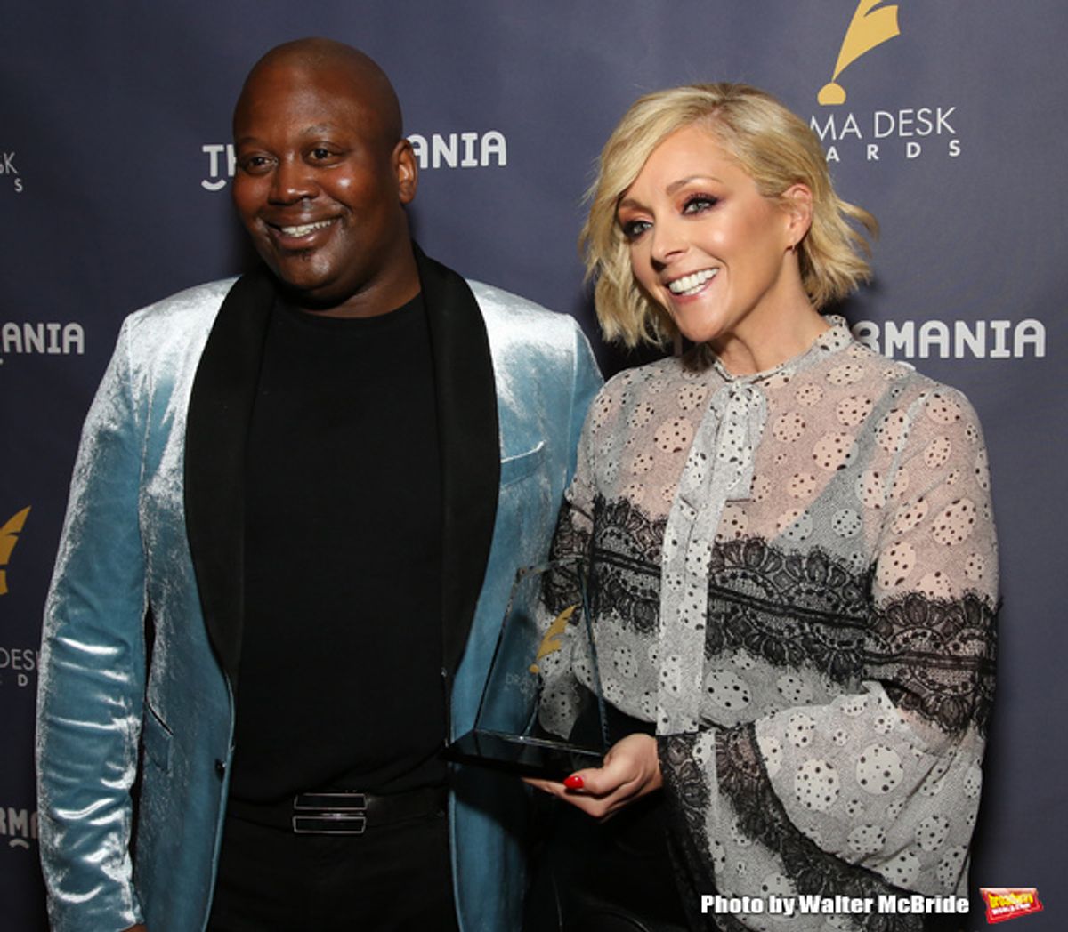 Tituss Burgess and Jane Krakowski  at 