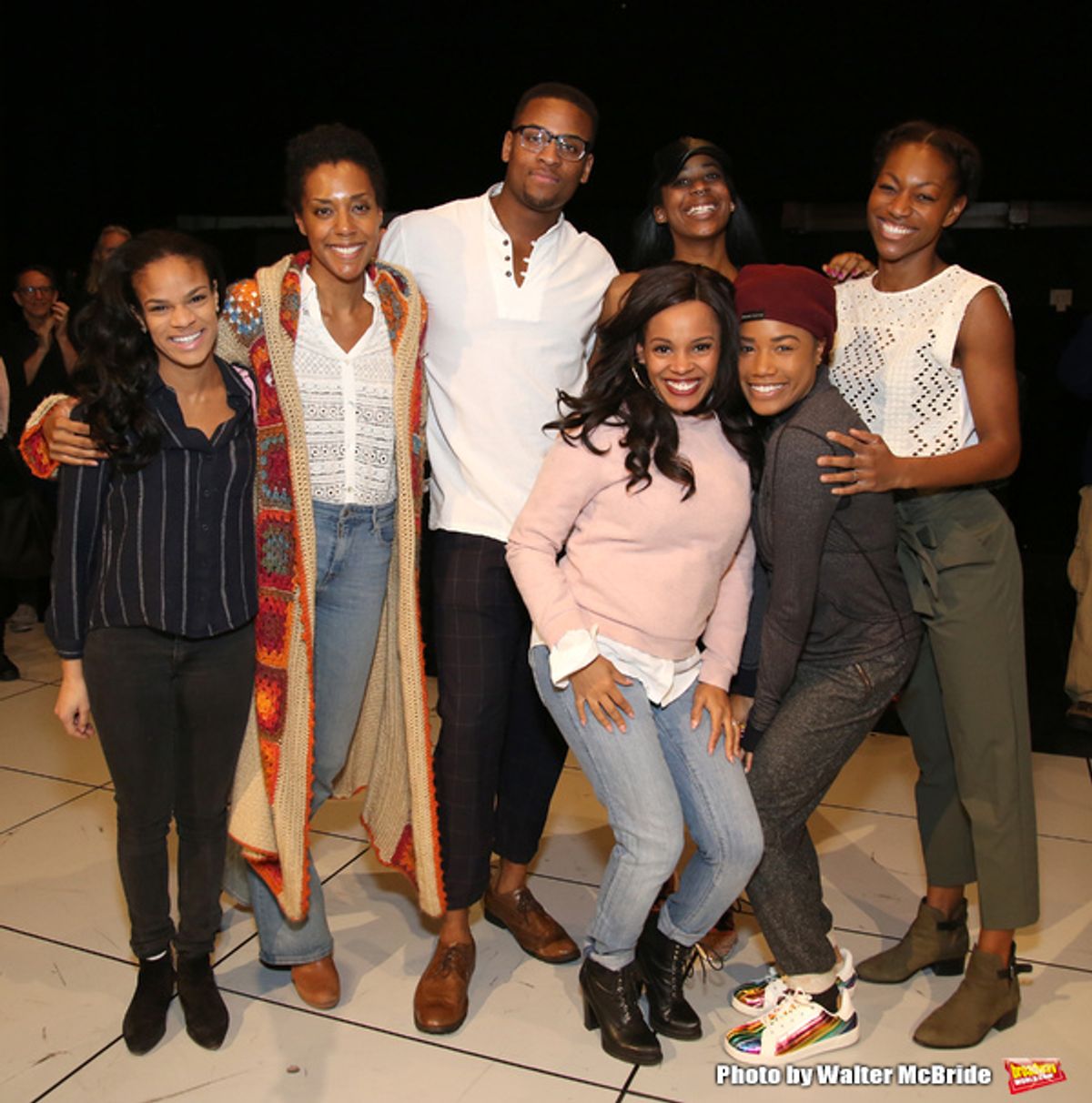 Storm Lever with fellow Broadway debuts  at 