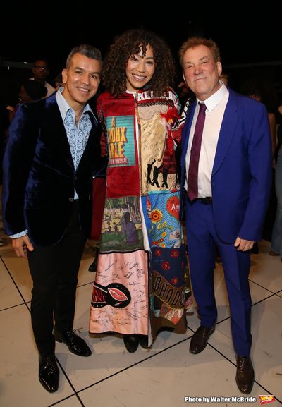Afra Hines with Sergio Trujillo and Des McAnuff  Photo