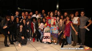 Afra Hines with the cast @ BroadwayWorld Afra Hines with the cast Photo