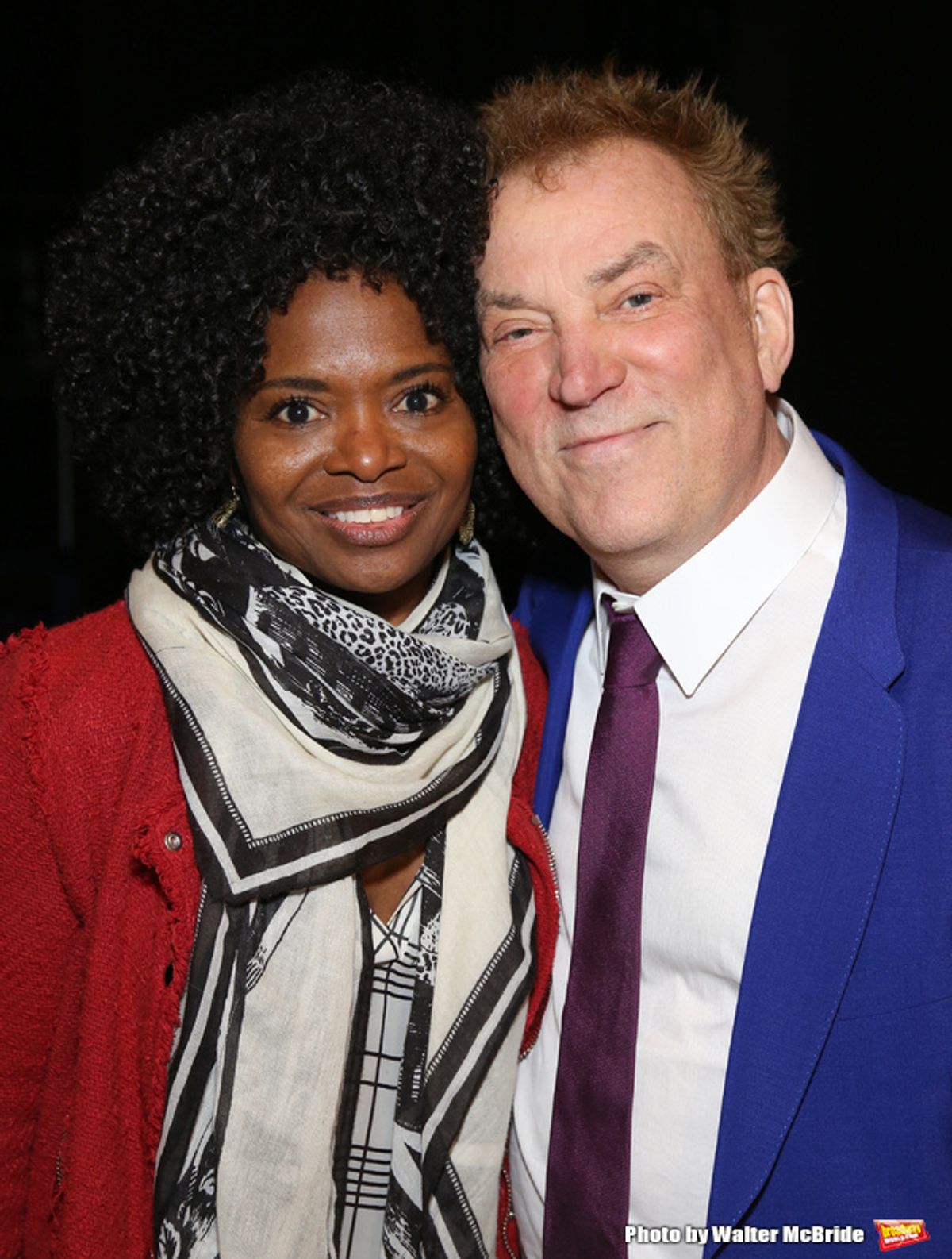 LaChanze and Des McAnuff at 