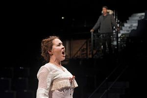 Rachael Warren as Mother and Mauro Hantman as Father  Photo