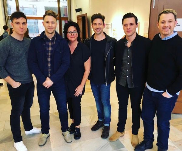 Tyler Hanes, Christopher J. Hanke, Annette Tanner, Nick Adams, Jordan Andre, and Mich Photo
