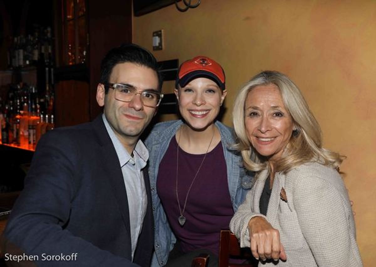 Joe Iconis, Lauren Marcus, Eda Sorokoff at 