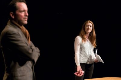 Hugh Barnett as GRAHAM and Isobel Eadie as KATE in CHOICE by Rebecca Robinson
Directe Photo