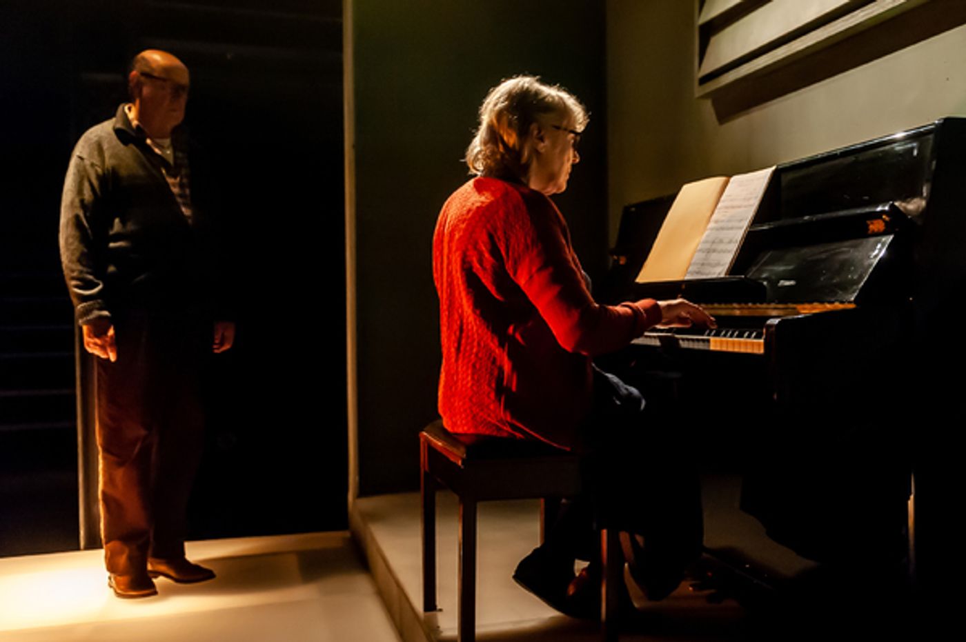 Photo Flash: First Look at NOT TALKING at Arcola Theatre  Image