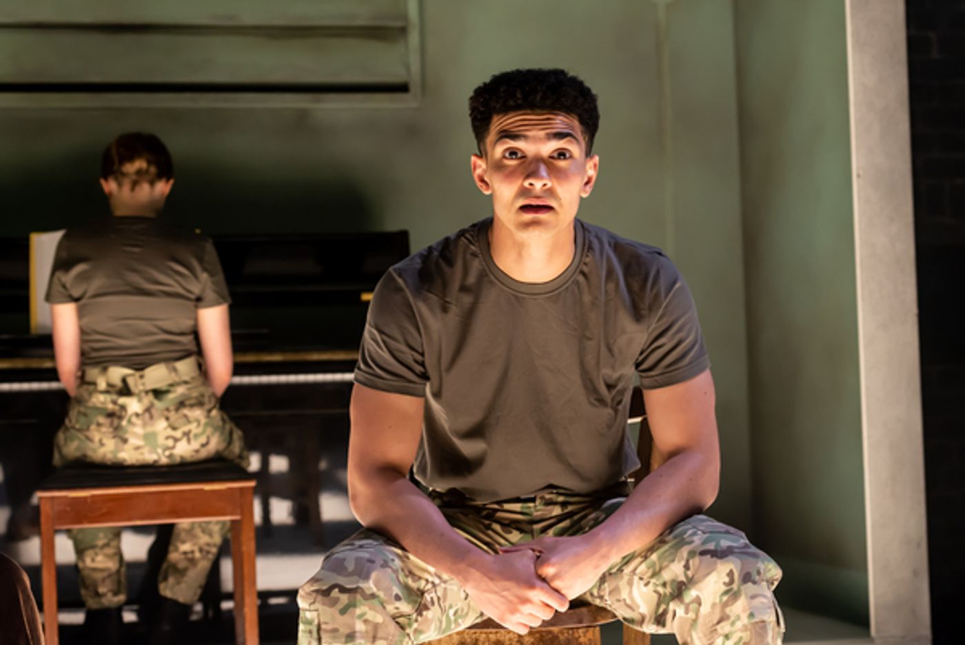 Photo Flash: First Look at NOT TALKING at Arcola Theatre  Image