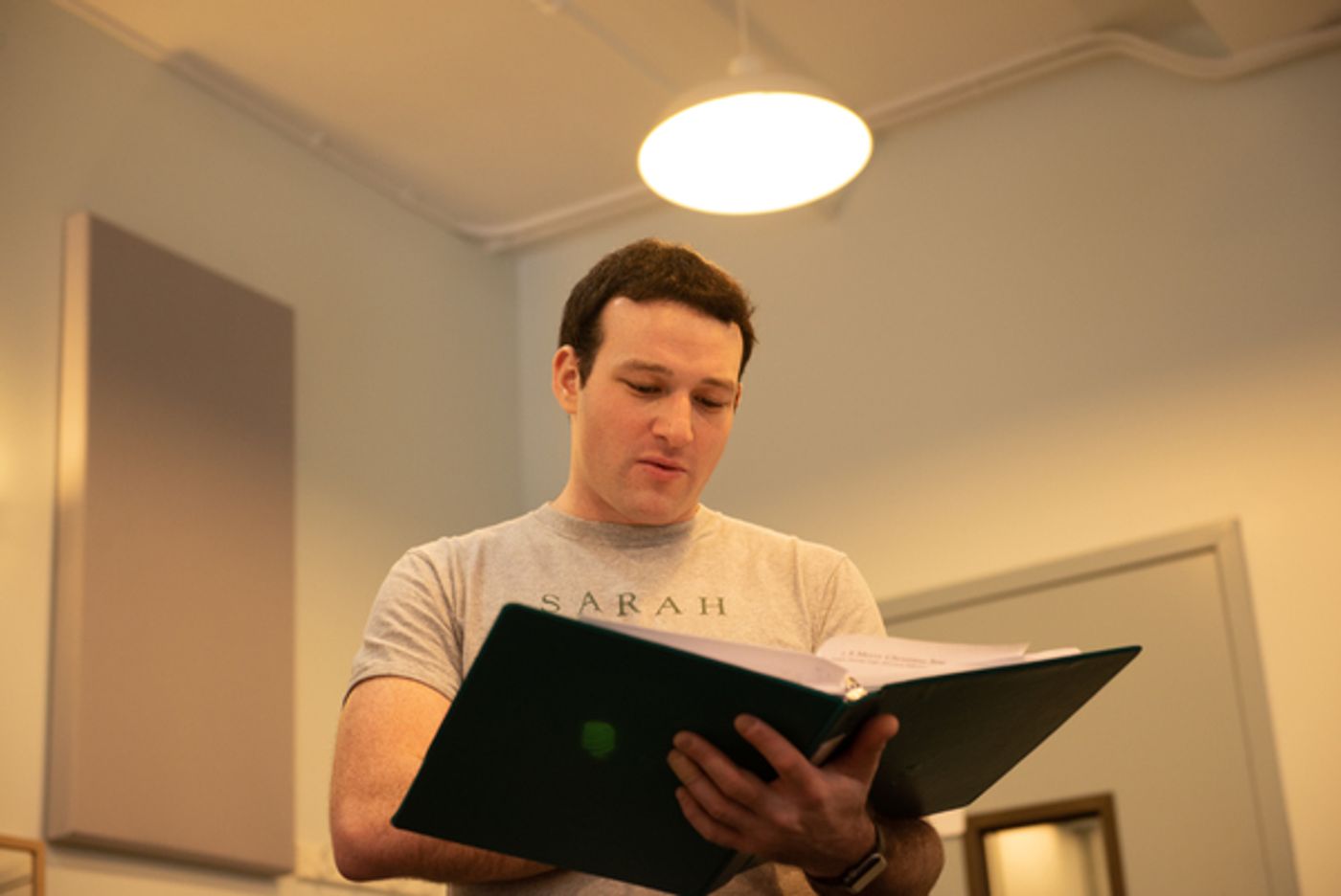 Photo Flash: In Rehearsal with MOLASSES IN JANUARY  Image